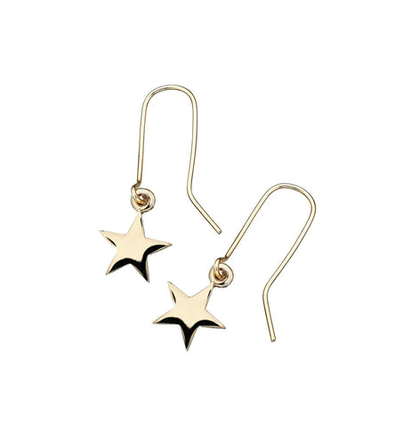 Karen Walker - Star Earrings Gold Plated