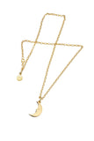 Karen Walker - Moon Necklace Gold-Plated