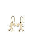 Karen Walker - Runaway Girl Earrings Gold Plated