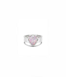 Stolen Girlfriends Club - Love Claw Ring Pink Opal