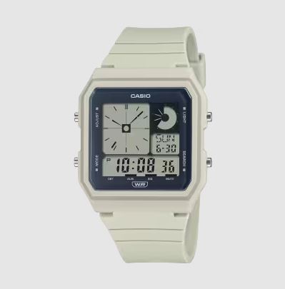 Casio - Digital LED White Resin Band Watch