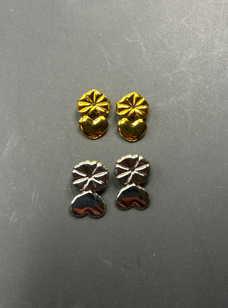 lobe Lifters - Silver and Gold (One pair)