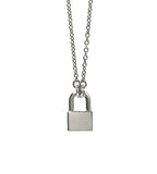 Meadowlark - Locked Necklace Medium Sterling Silver
