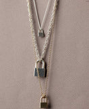 Meadowlark - Locked Necklace Medium Sterling Silver