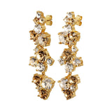 Dyrberg Kern - Mayhem Gold Earrings Golden