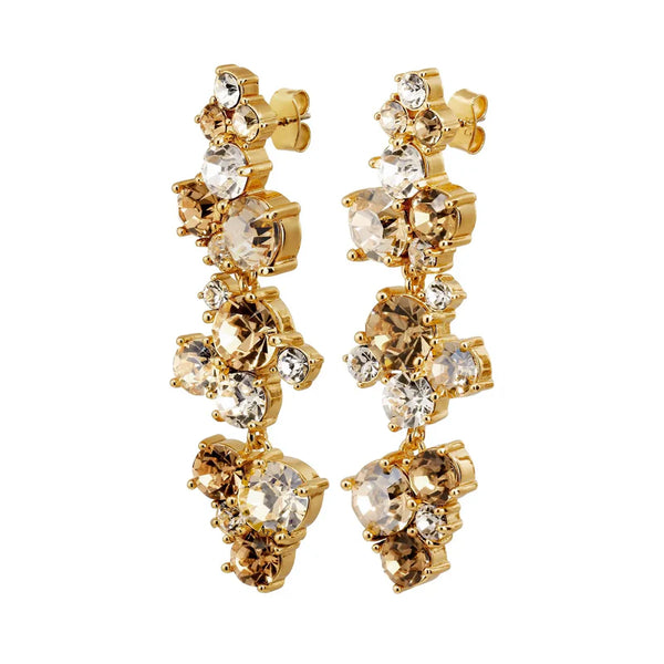Dyrberg Kern - Mayhem Gold Earrings Golden