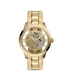Fossil - Townsman Automatic Gold-Tone Stainless Steel Watch