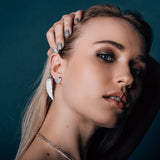 Nick Von K - Angel Wing Earrings Mother of Pearl