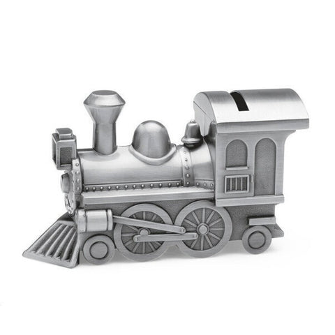 Money Box - Pewter Train Money Box