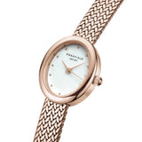 Rosefield Watch - Mini Oval Rose Gold