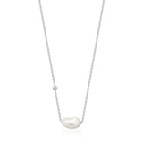 Ania Haie - Pearl Necklace Sterling Silver