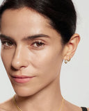 Ania Haie - Glam Oval Hoop Earrings Gold Plate