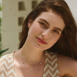 Ania Haie - Bezel Set CZ Necklace Sterling Silver