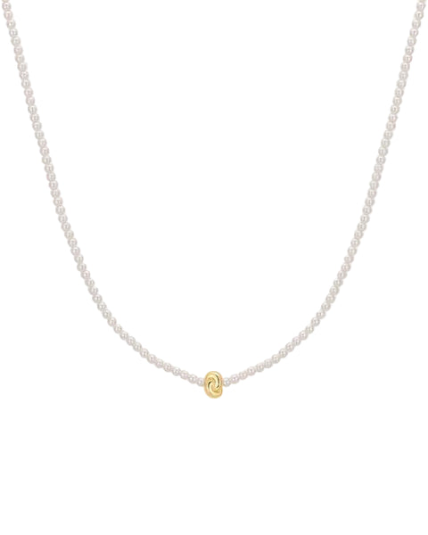 Ania Haie - Swan Pearl Necklace Gold Plate