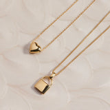 Najo - Amore Charm Necklace Gold Plated