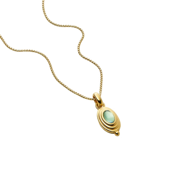 Najo - The Horizon Necklace Blue Topaz