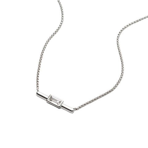 Najo - Skye CZ Necklace Sterling Silver