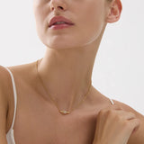 Najo - Skye CZ Necklace Gold Plate