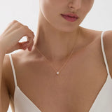Najo - Moonbeam Necklace Rose Gold Plate