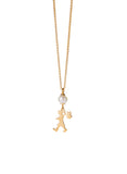 Karen Walker - Girl And The Pearl Necklace Gold 45cm