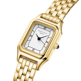 Rosefield Watches - Ivy White Dial Gold Watch