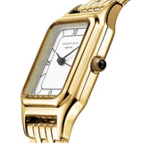Rosefield Watches - Ivy White Dial Gold Watch