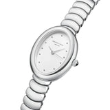 Rosefield Watches - Ovale White Silver