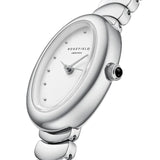 Rosefield Watches - Ovale White Silver
