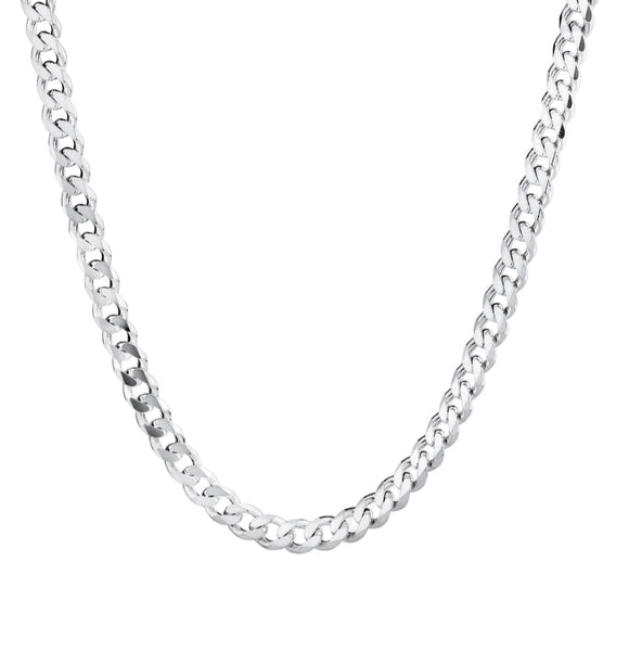 Brent Weatherall - Sterling Silver Curb Chain Light Weight 60cm