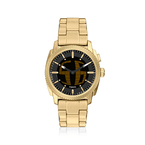 Fossil - Machine Big Tic Gold Tone Watch