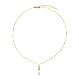 Najo - The Enchantress Pearl Necklace Gold Plated