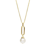 Najo - The Enchantress Pearl Necklace Gold Plated