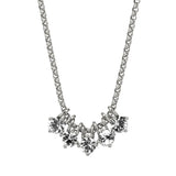 Dyrberg Kern - Phila Shiny Silver Necklace Crystal