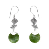 Nick Von K - Pounamu Piwakawaka Earrings