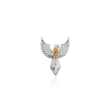 Stow - Pheonix Charm Silver and Cubic Zirconia