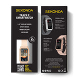 Sekonda -  Track X LCD Display 26mm Unisex Watch Pink