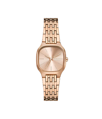 Skagen - Mellem Lille Three-Hand Rose Gold Stainless Steel Watch