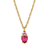 Dyrberg Kern - Spira Gold Pendant Necklace, Rose