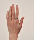 Stolen Girlfriends Club - Precious Punk Droplet Ring Silver