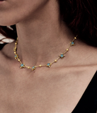 Stolen Girlfriends Club - Precious Punk Orb Necklace Gold Plate