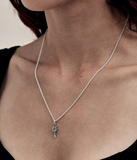 Stolen Girlfriends Club - Precious Punk Droplet Necklace Silver