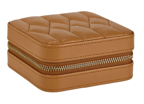 WOLF - Lauren Zip Travel Case Tan