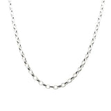 Brent Weatherall - Sterling Silver BO1 Oval Belcher Chain