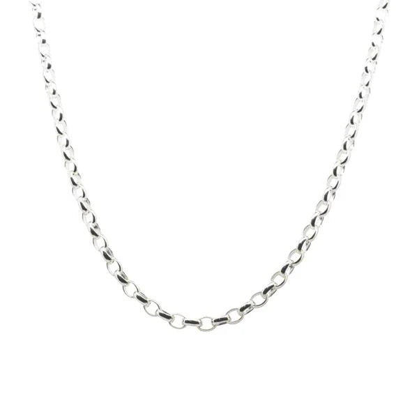 Brent Weatherall - Sterling Silver BO1 Oval Belcher Chain