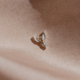 Stow - Pheonix Charm Silver and Cubic Zirconia