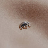 Stow - Bear Silver Charm
