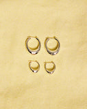 Meadowlark - Hoop Earrings Small Gold Plated