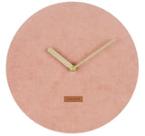 Karlsson - Retro Cord Clock Pink