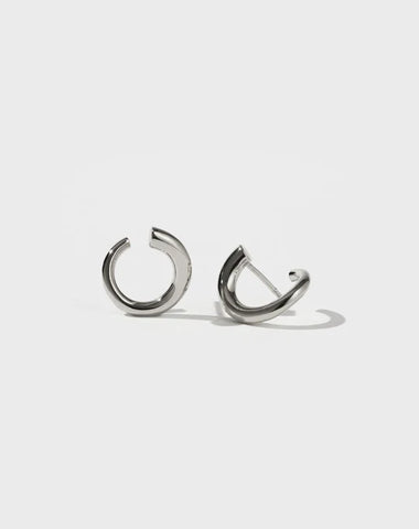 Meadowlark - Wave Earrings Small Sterling Silver