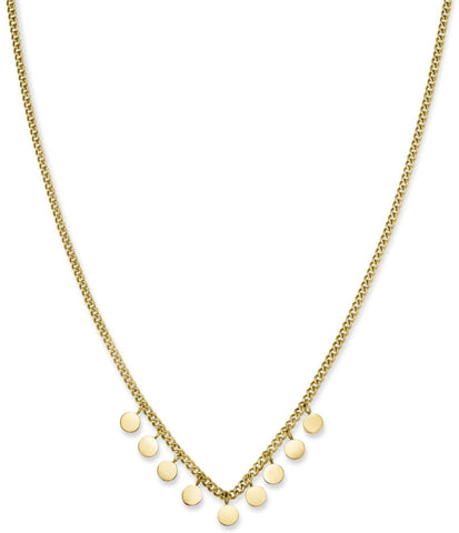 Rosefield - Multi Micro Coin Necklace Gold